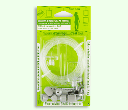 Kit de suspension "Cristal" transparent